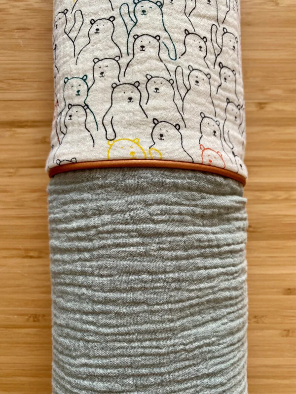 Plaid bébé en gaze de coton – Image 4