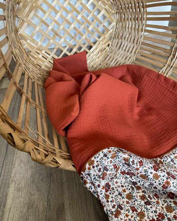 Plaid bébé en gaze de coton – Image 9